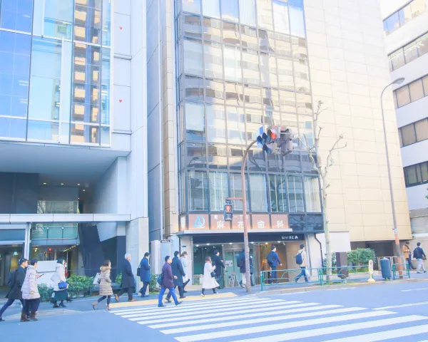 青山一丁目駅周辺の街並み